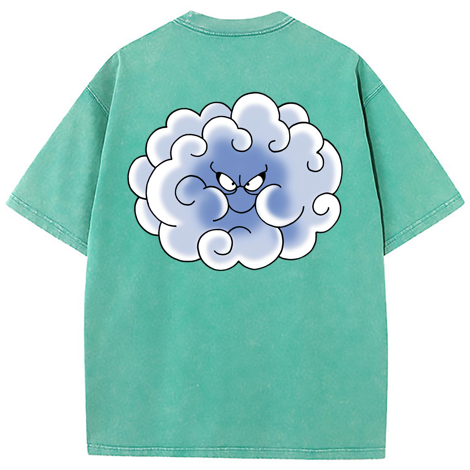 （画像用） ドラゴンクエスト Doragon Kuesuto Dragon Quest 綿100% ヴィンテージ風 半袖Tシャツ（背面プリント）
